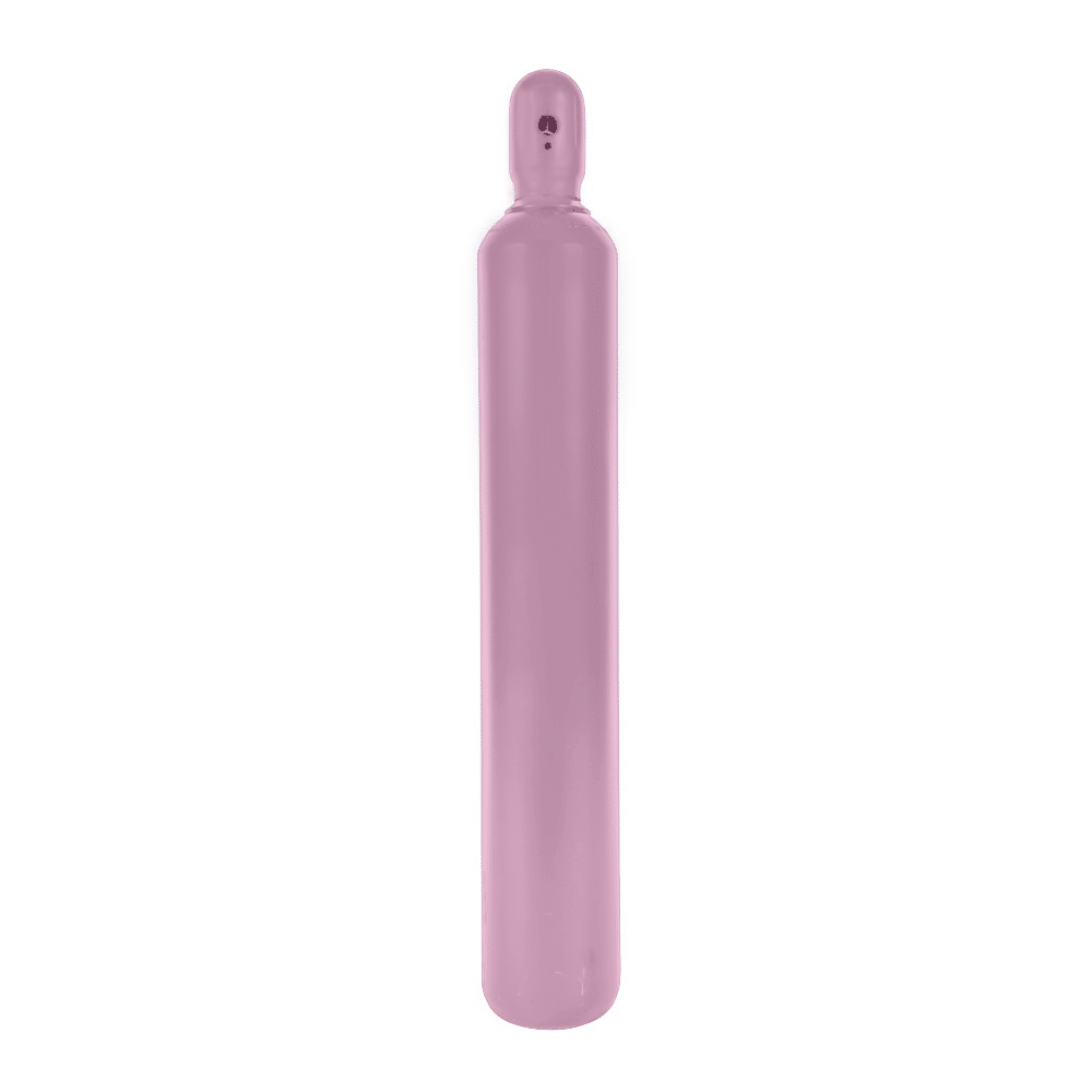 New 125 cuft Steel Neon Xenon Cylinder DOT Stamped - Pink