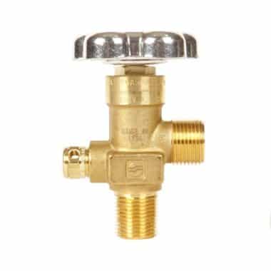 CGA 540 Valve Installed New 15 Cu Ft Oxygen Cylinder