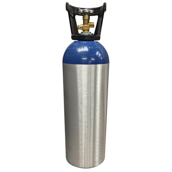 New 20 lb Aluminum N2O Cylinder with Handle | Gas Cylinder Source