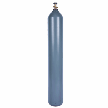 New 75 lb. Steel CO2 Cylinder with CGA320 Valve – 300 cu ft. No Cap