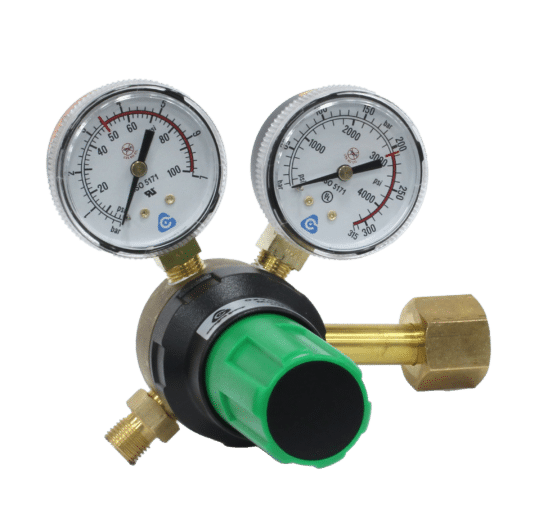 Dual Gauge Oxygen High Performance Regulator - CGA540 - Cavagna | Gas ...