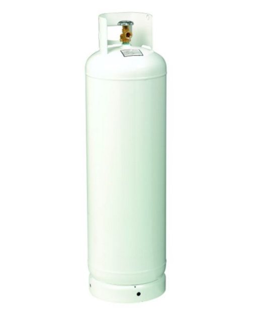 New 60 lb Steel Propylene Tank with FPOL Valve | Gas Cylinder Source