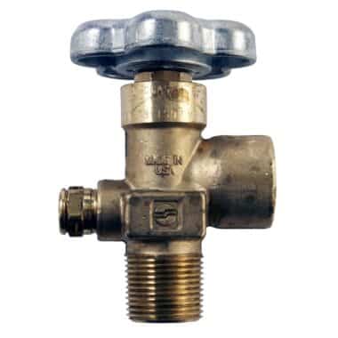 60 Steel CGA580 Helium Inert Valve GCS