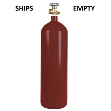 60 cu ft Steel CO2 Nitrogen Mix Cylinder | Gas Cylinder Source