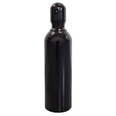 60 cuft steel inert gas cylinder with 580 valve cap and collar