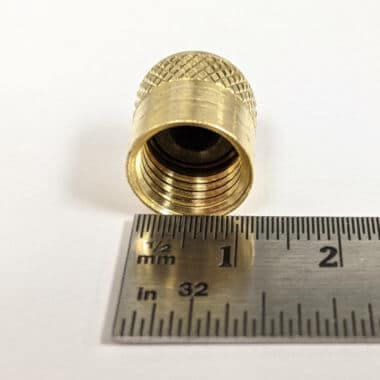 Refrigerant Brass Cap Opening