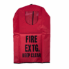 Brooks Fire Extinguisher Cover with Window & Loop