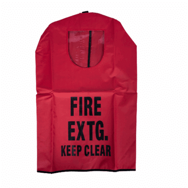 Brooks Fire Extinguisher Cover with Window & Loop