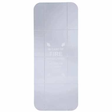 New 5 lb. Fire Extinguisher Cabinet Replacement Panel Front