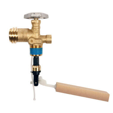 20# OPD Propane Valve with 4 inch Dip Tube