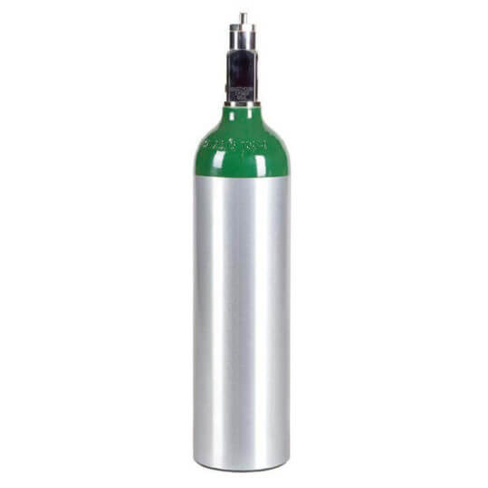 New Medical Oxygen M6 - Aluminum Cylinder | Gas Cylinder Source