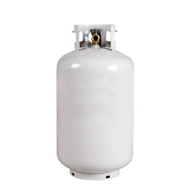 Gas Cylinder Source 30 Lb Reconditioned Steel Propane LP Cylinder