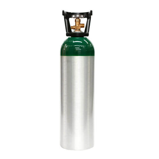 New 20 cuft Steel Oxygen Cylinder | Gas Cylinder Source