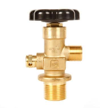 Gas Cylinder Source Sherwood CGA320 CO2 Valve One One Quarter Inch UNF
