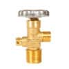 Gas Cylinder Source Sherwood CGA540 Oxygen Valve One Inch