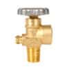 Gas Cylinder Source Sherwood CGA702 Breathing Air Valve Three Quarter Inch