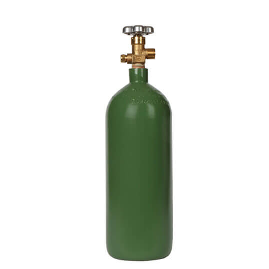 New 20 cuft Steel Oxygen Cylinder | Gas Cylinder Source