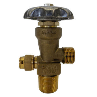 Oxygen Valve CGA540 3/4" NGT .007"