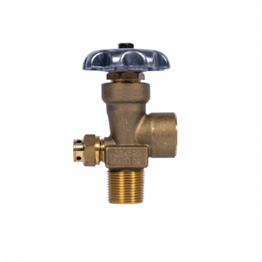 Sulfur Hexafluoride Valve CGA590 3/4" NGT - Intermed - Back