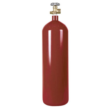 Reconditioned 60 cf steel cylinder