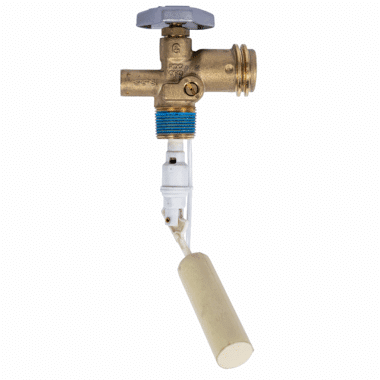 11 lb Propane OPD Valve 3.5 Dip Tube - Type 1 Front