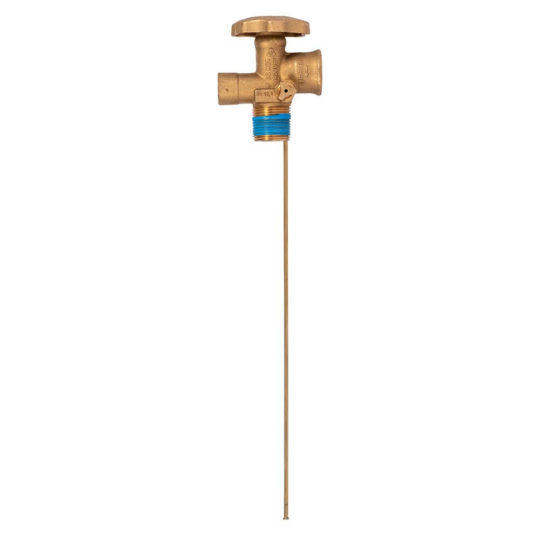 Two Grand Hall 20lb OPD Propane Cylinder Valves – 4.0 Inch Dip Tube, New (Taiwan)