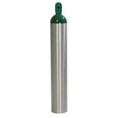 Recertifed M150 aluminum oxygen cylinder with cap