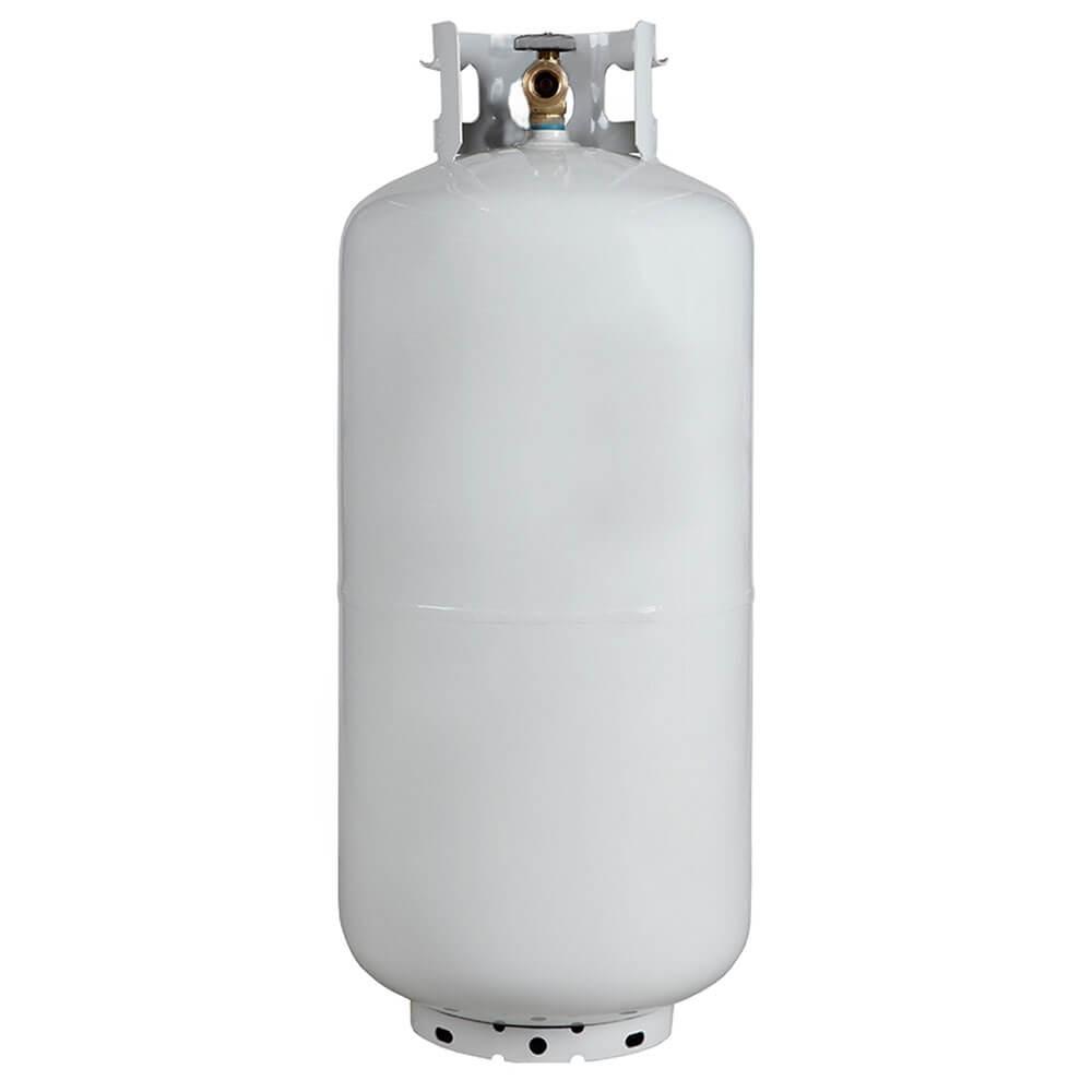 NEW 40 LB Pound Steel Propane Tank Refillable Cylinder with OPD Valve 