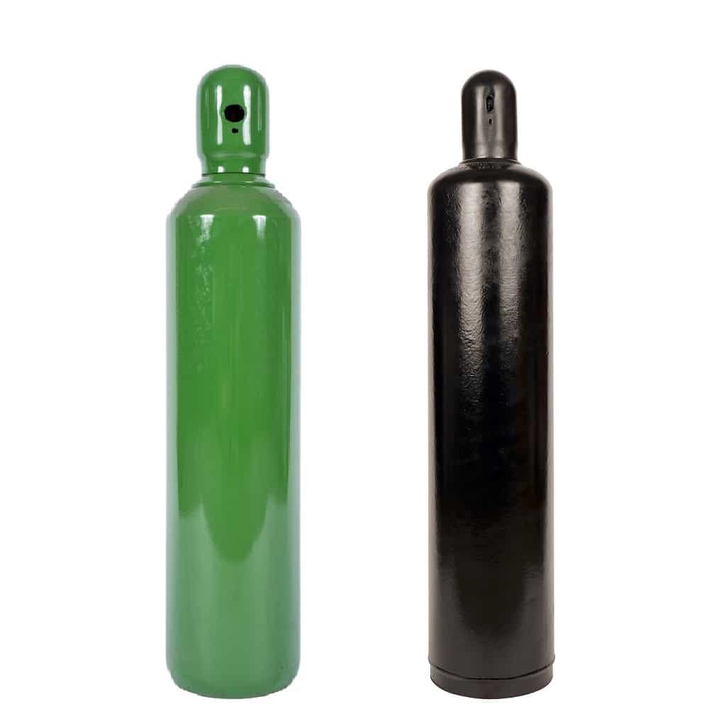 thumbnail image 2 of 125 CF Welding Gas Cylinder - Oxygen Tank, New, By BTIC 2 of 6