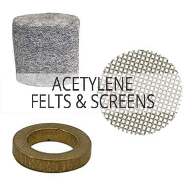Acetylene Felts & Screens
