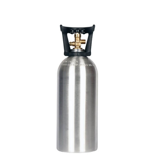 New 35 lb Aluminum CO2 Cylinder with Handle Gas Cylinder Source